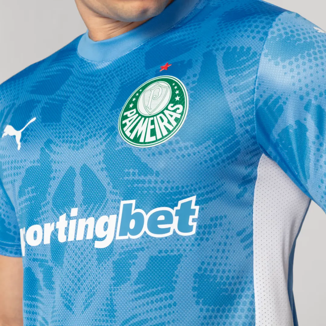 Palmeiras Blue Goalkeeper Jersey - Image 4