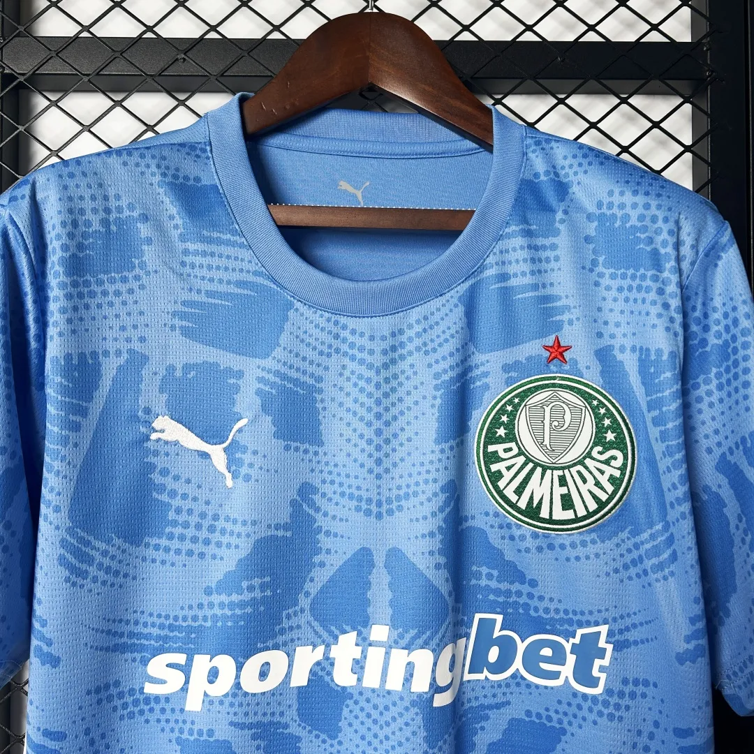 Palmeiras Blue Goalkeeper Jersey - Image 6