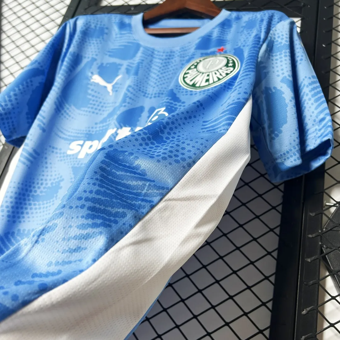 Palmeiras Blue Goalkeeper Jersey - Image 9