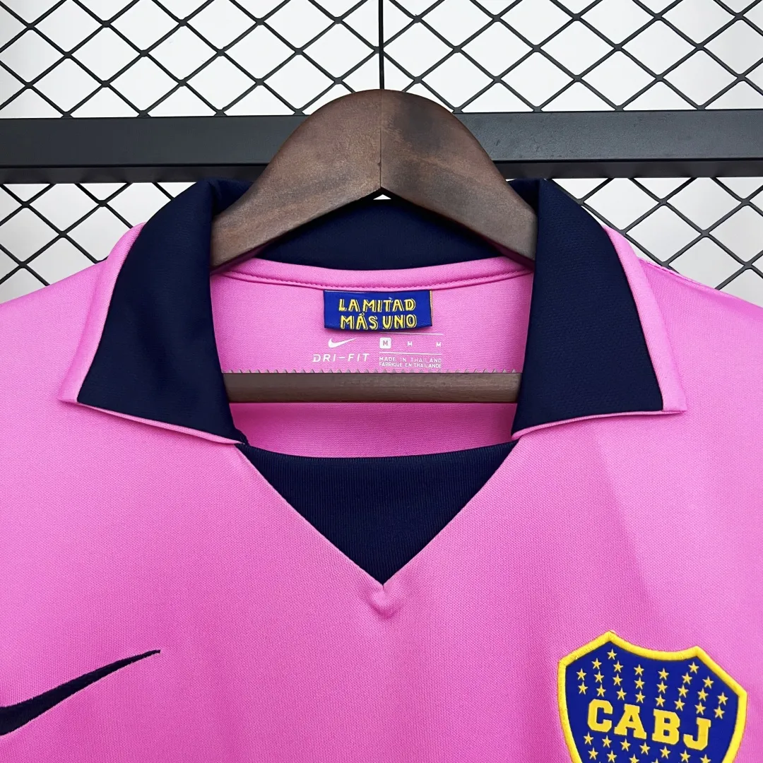 Boca Juniors Retro Long Sleeve Jersey - Image 3