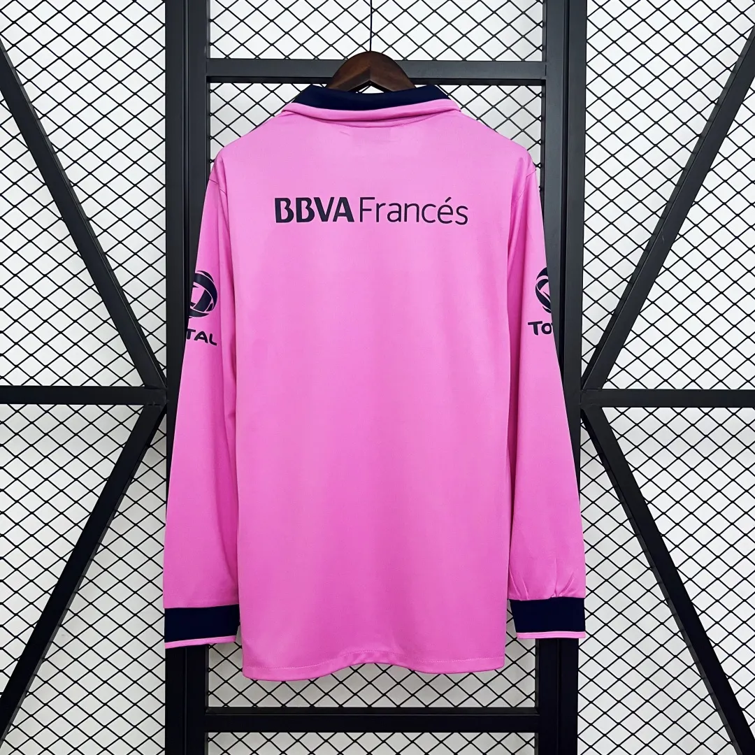Boca Juniors Retro Long Sleeve Jersey - Image 6
