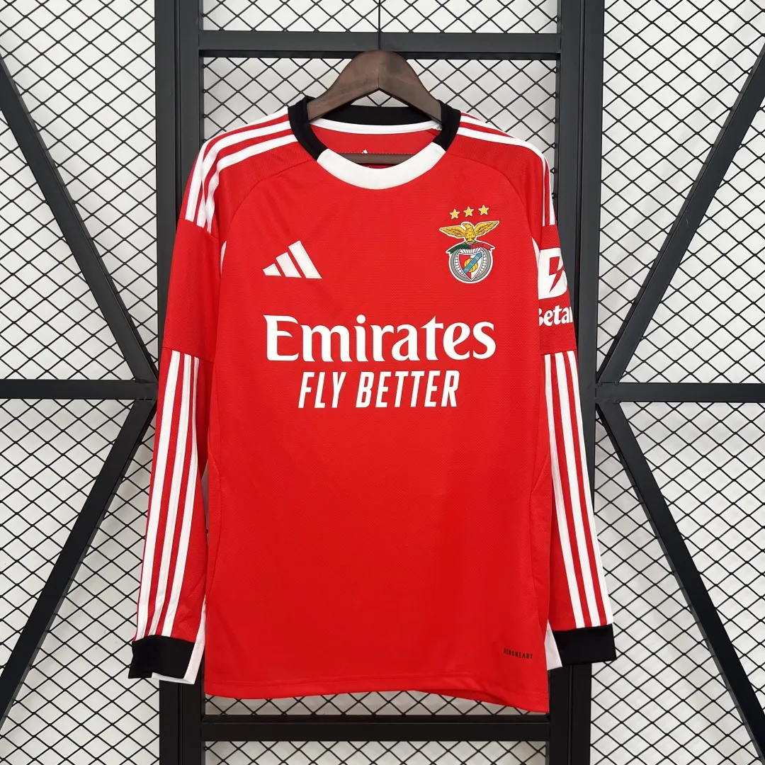 Benfica Long Sleeve Soccer Jersey - Image 6
