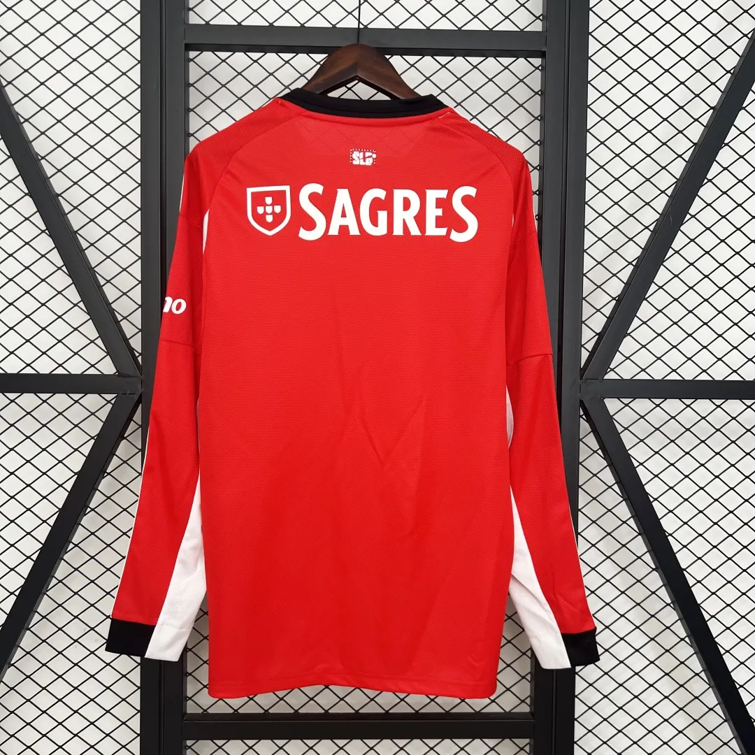 Benfica Long Sleeve Soccer Jersey - Image 11
