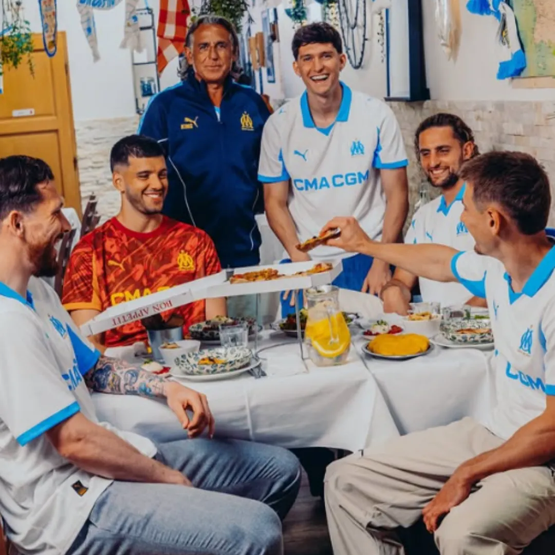 Puma Olympique Marseille Home Jersey - Image 3