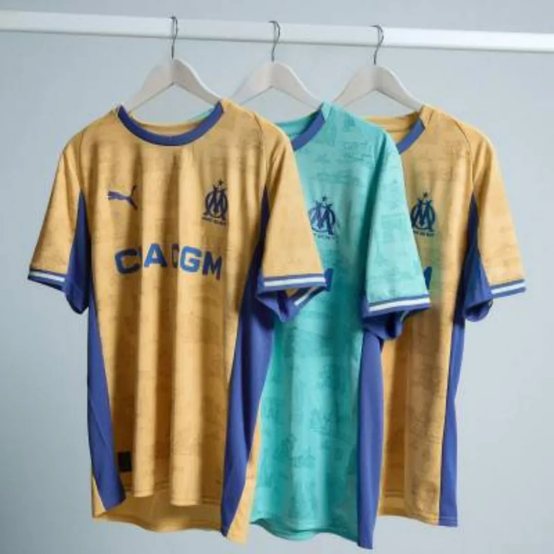 Olympique Marseille Football Jersey - Image 7