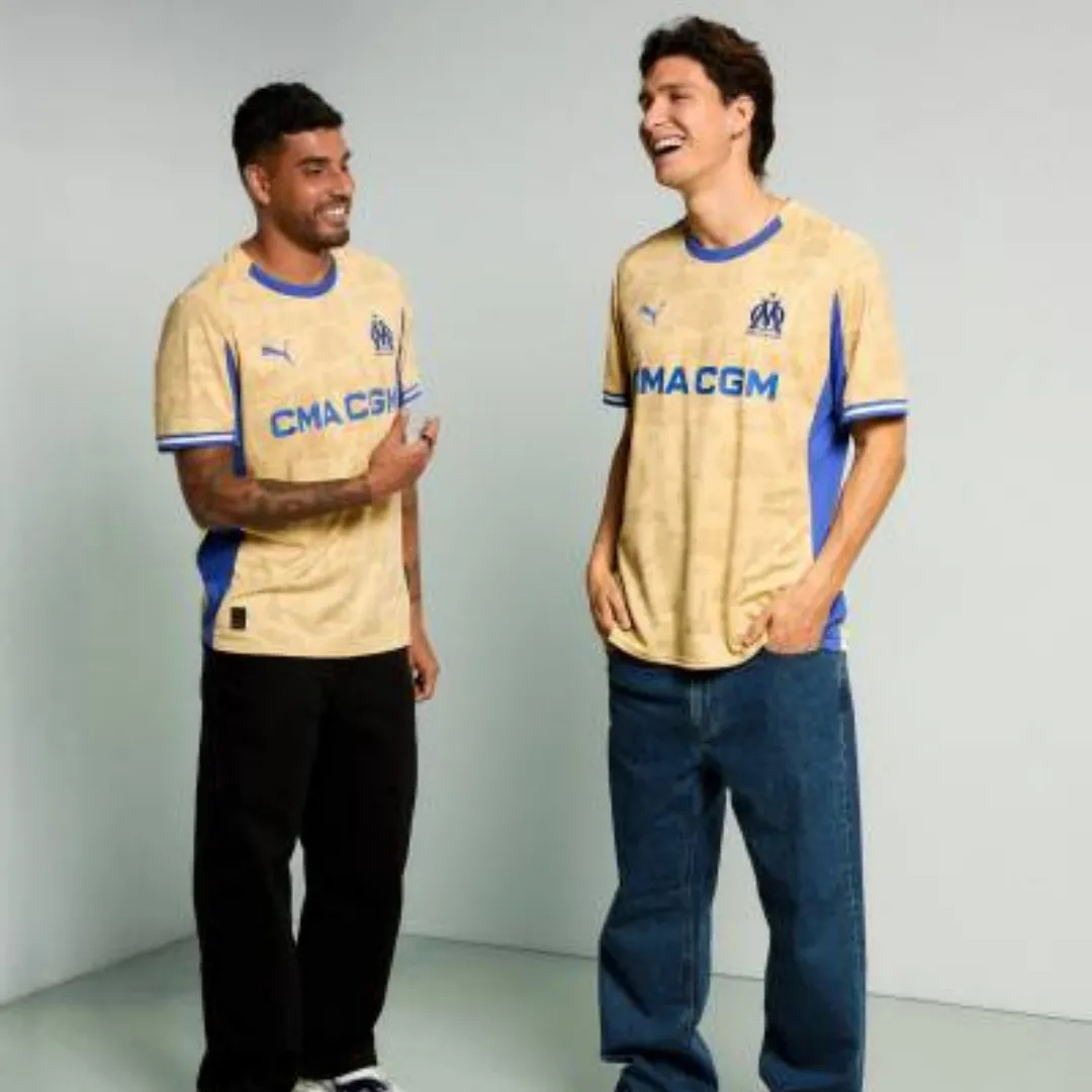 Olympique Marseille Football Jersey - Image 4