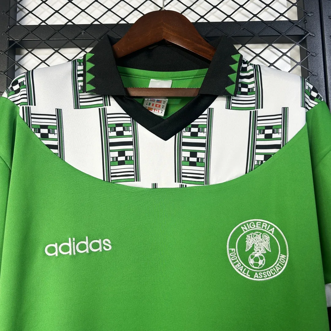Adidas Nigeria Retro Soccer Jersey - Image 3