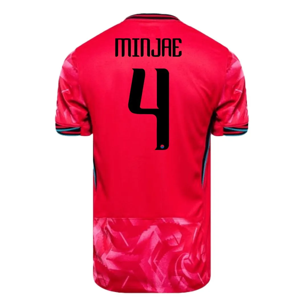 Korea Minjae #4 Football Jersey