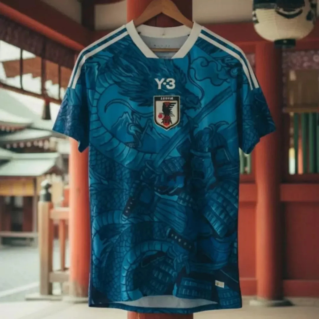 Y-3 Japan Samurai Football Jersey - Image 3