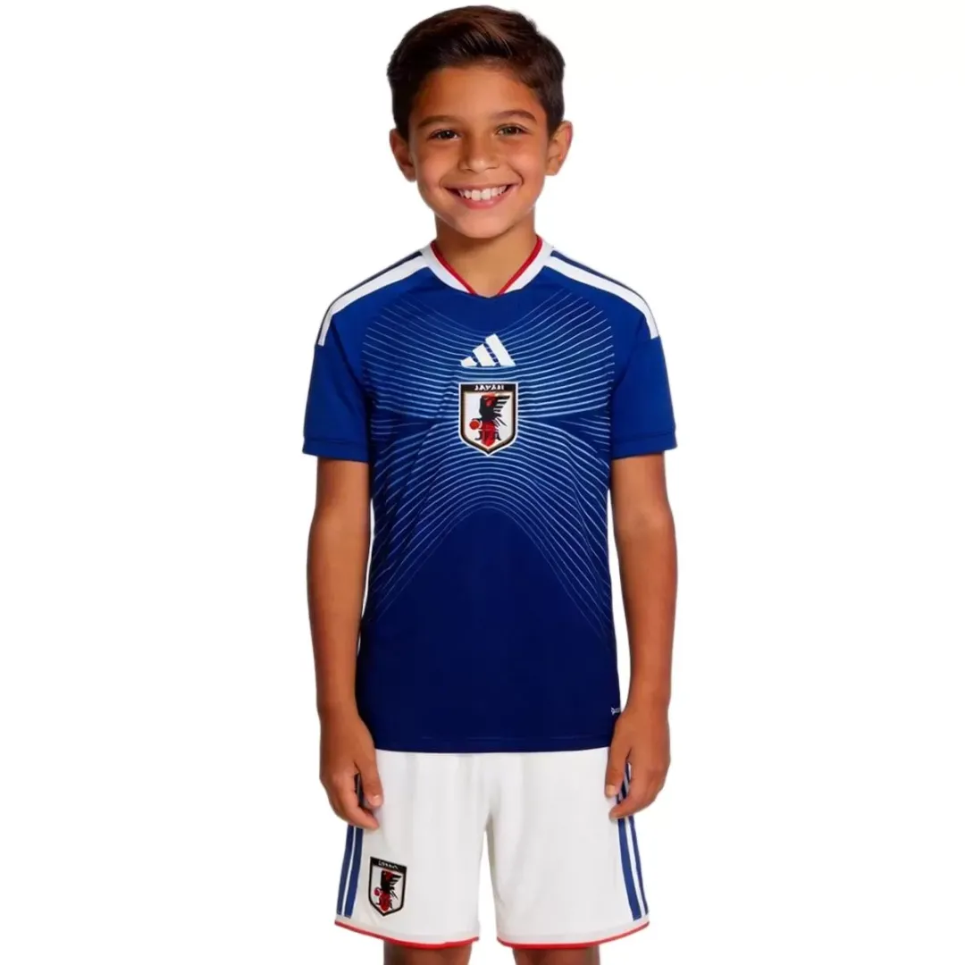 Adidas Japan Kids Football Kit - Image 3