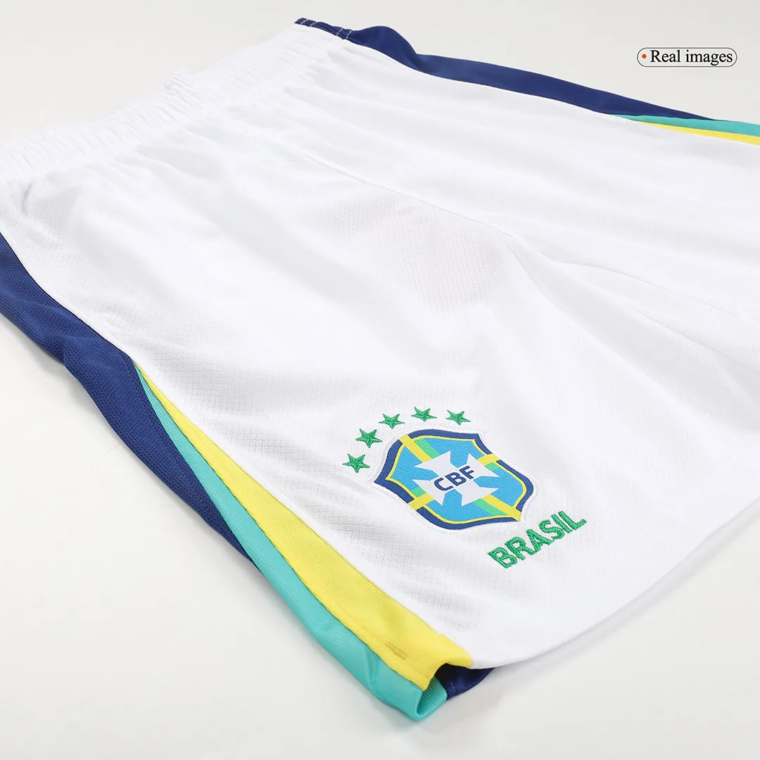 Brazil Away Soccer Shorts - Image 3
