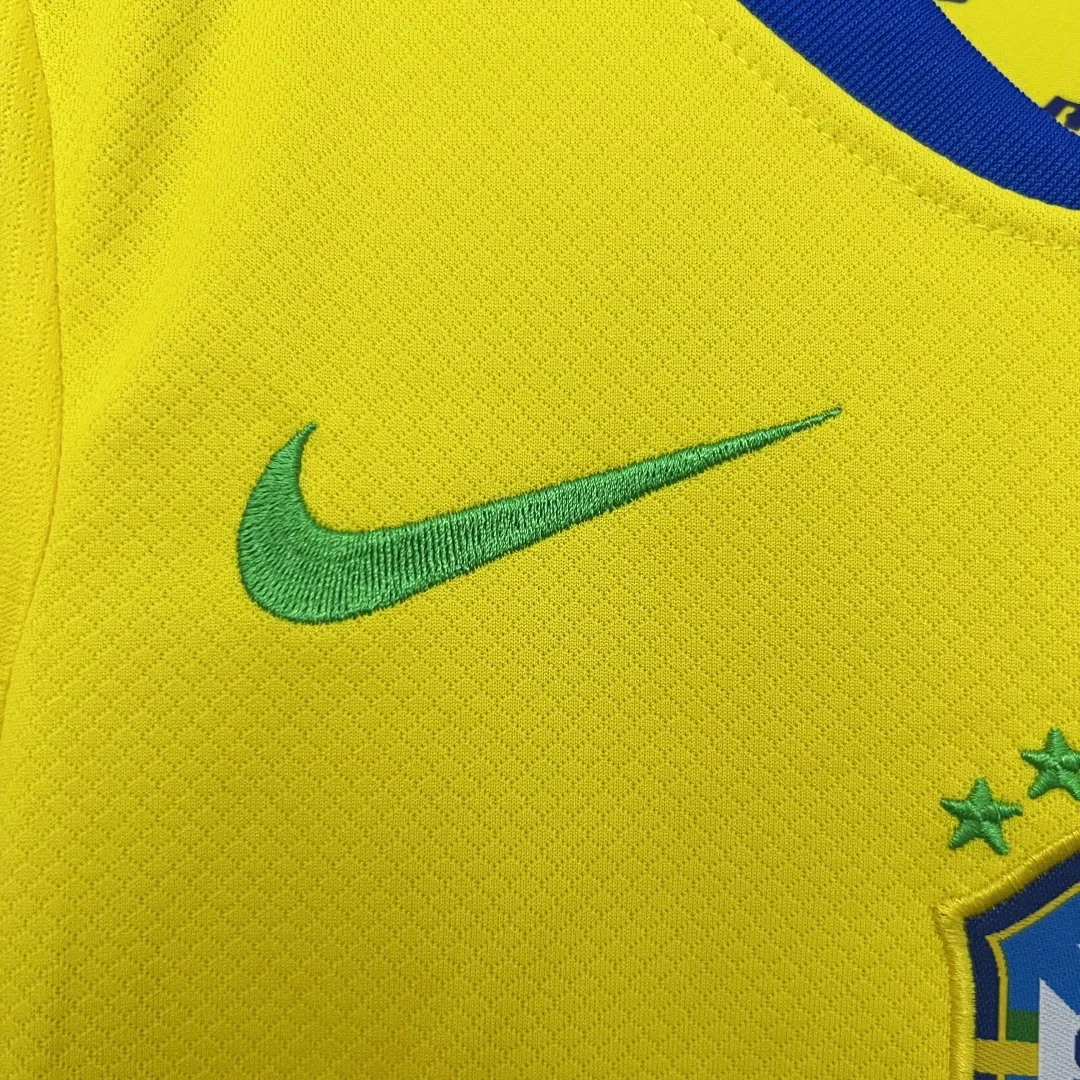 Brazil Kids Soccer Kit - Image 5