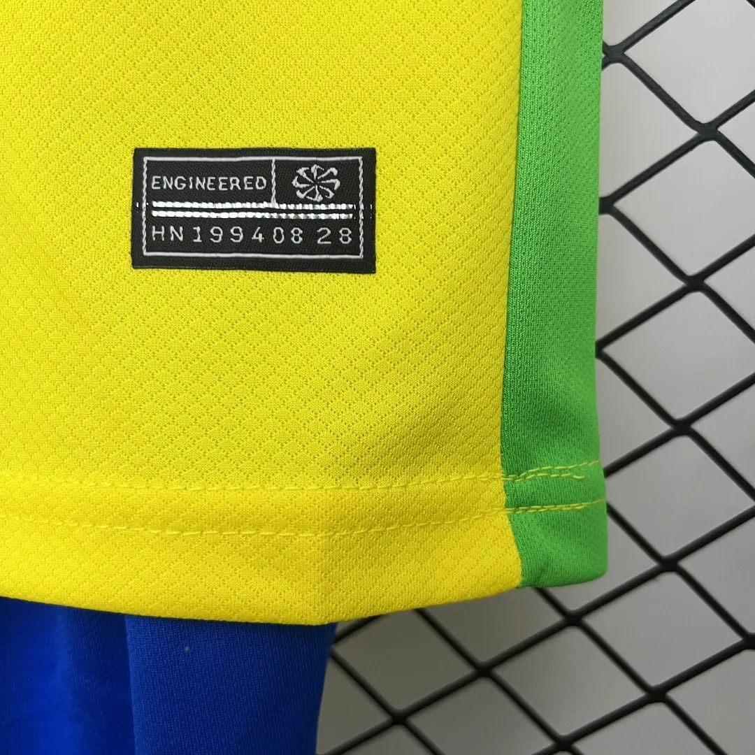 Brazil Kids Soccer Kit - Image 7