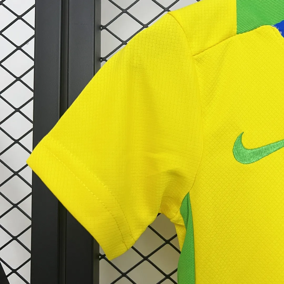 Brazil Kids Soccer Kit - Image 6