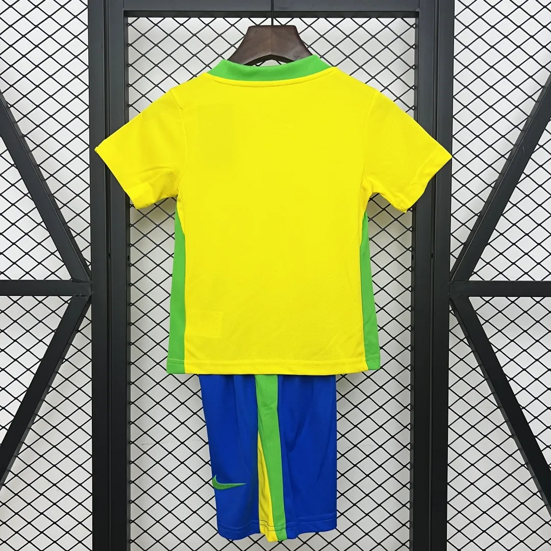 Brazil Kids Soccer Kit - Image 10