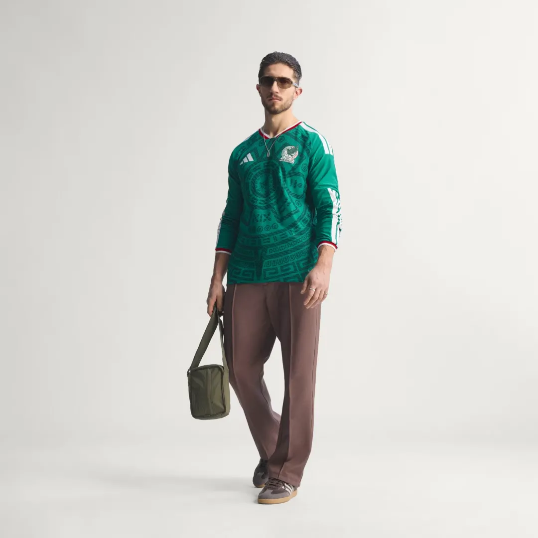 Adidas Mexico Long Sleeve Jersey - Image 4