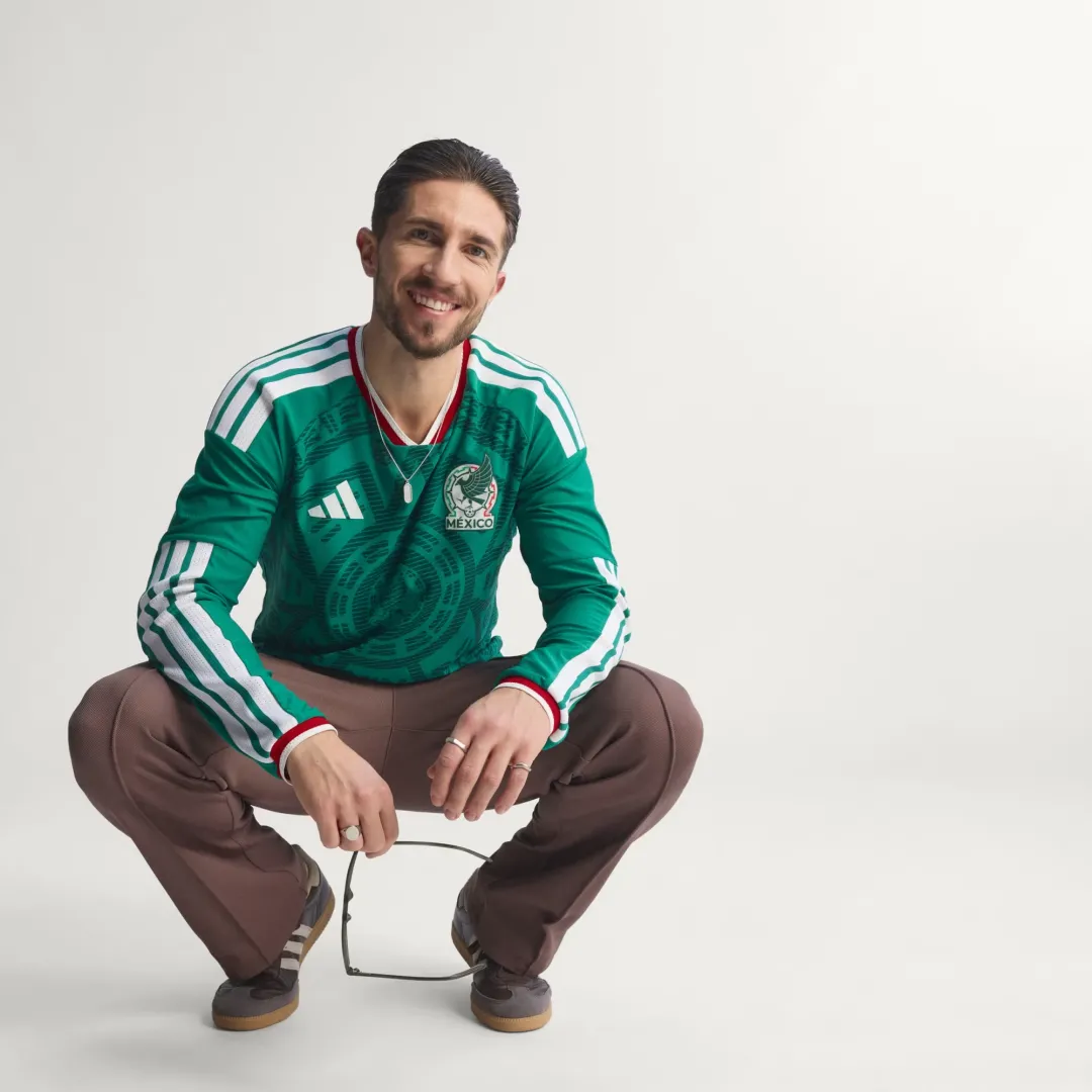 Adidas Mexico Long Sleeve Jersey - Image 5