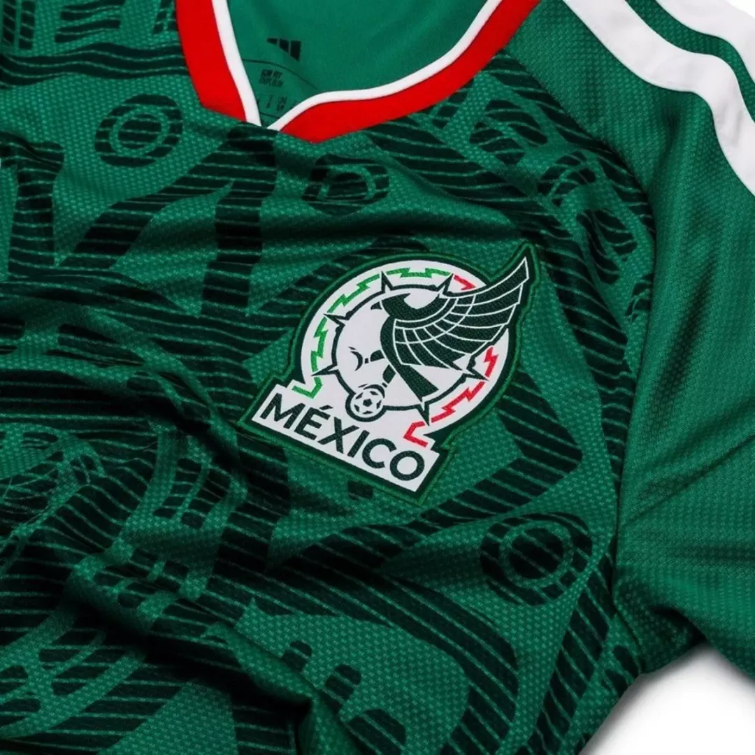 Adidas Mexico #9 Raúl Soccer Jersey - Image 3