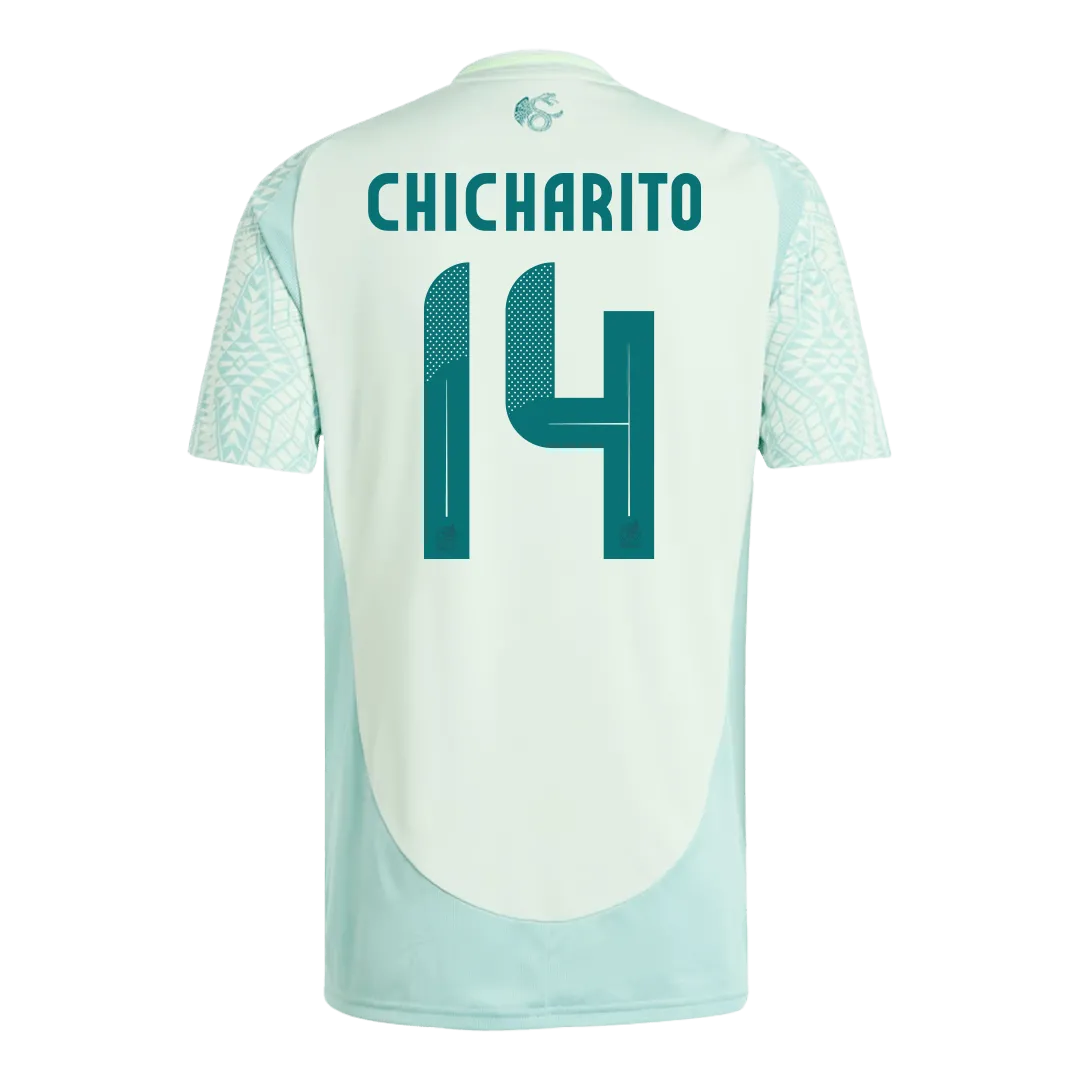 Javier Hernandez Chicharito #14 Mexico Away Jersey Copa America 2024