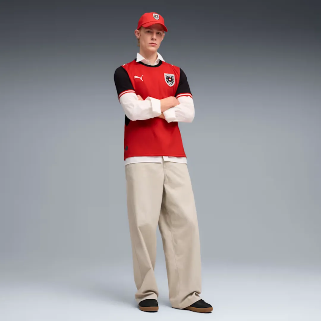 Austria Home Soccer Jersey - Image 11