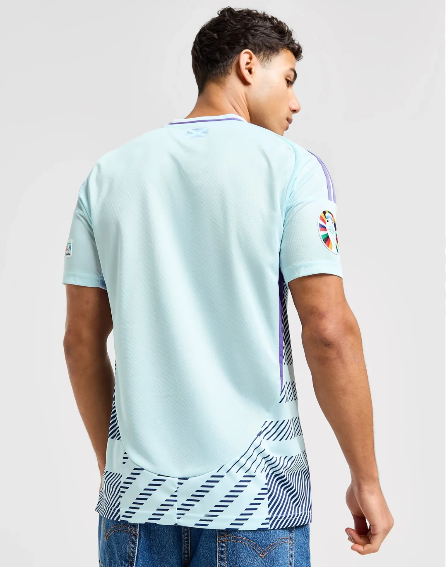 Kid's Scotland Home Jersey+Shorts EURO 2024 - Image 15
