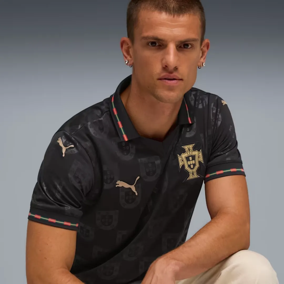 Puma Portugal Black Panther Jersey - Image 6