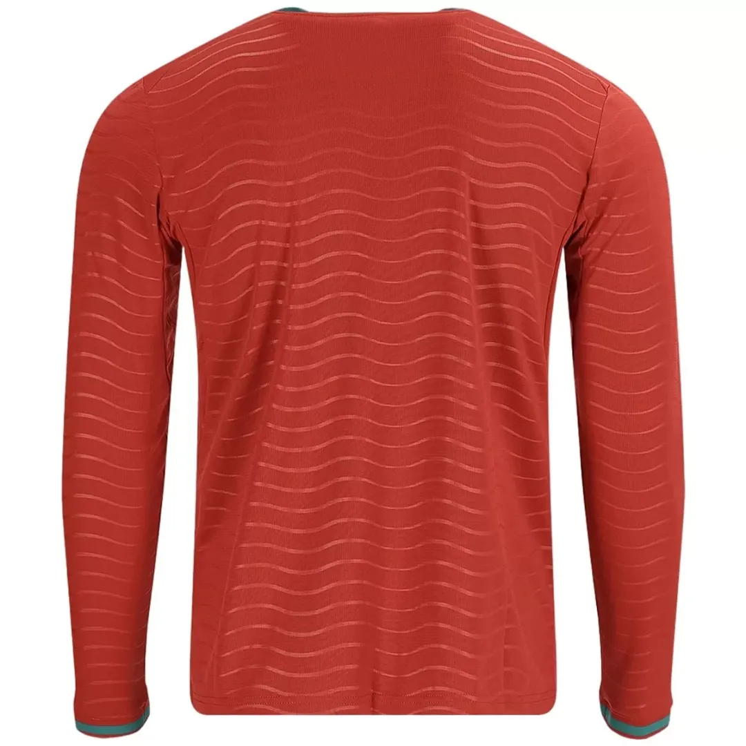 Alternative view of Portugal Home Long Sleeve Jersey World Cup 2026