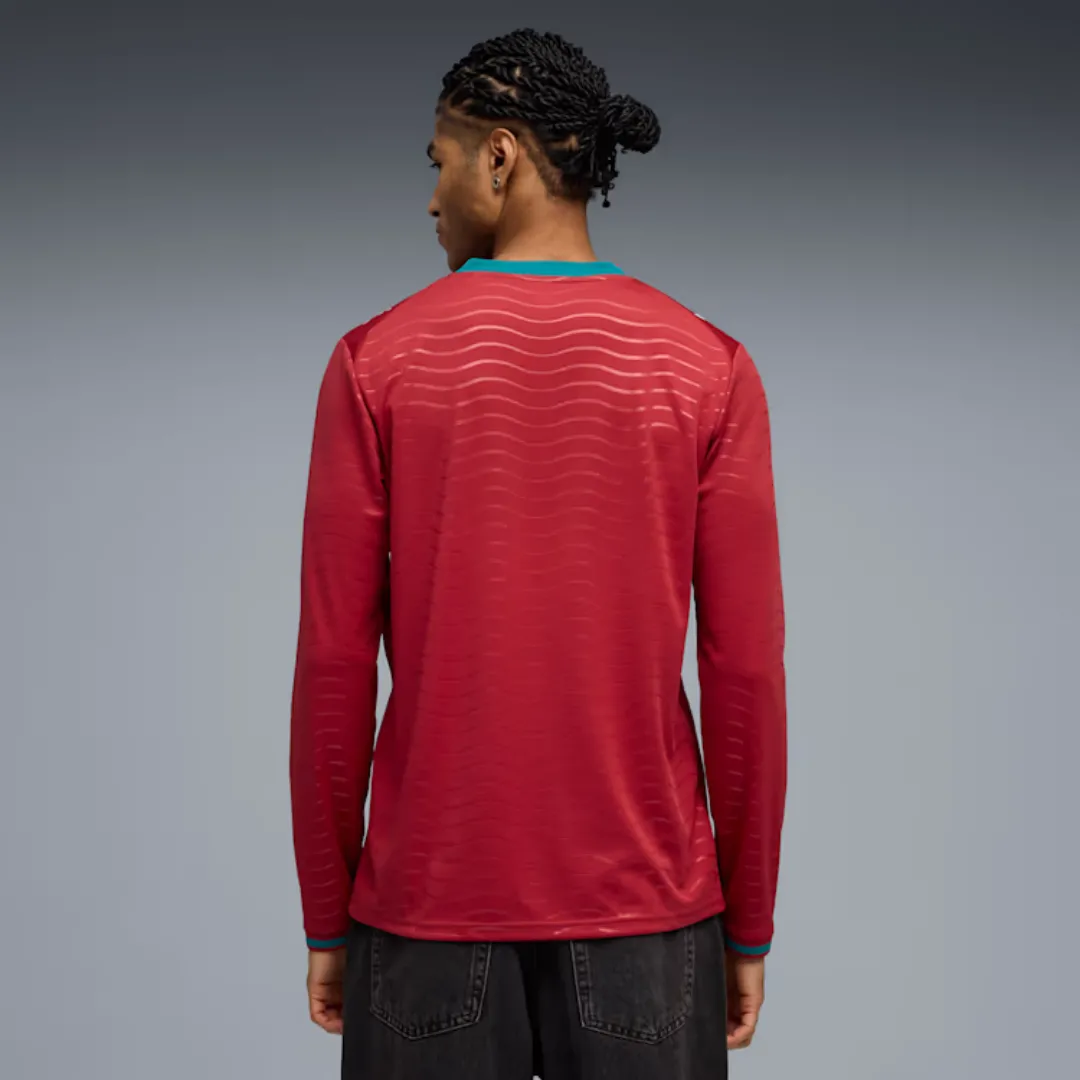 Portugal Long Sleeve Football Jersey - Image 7