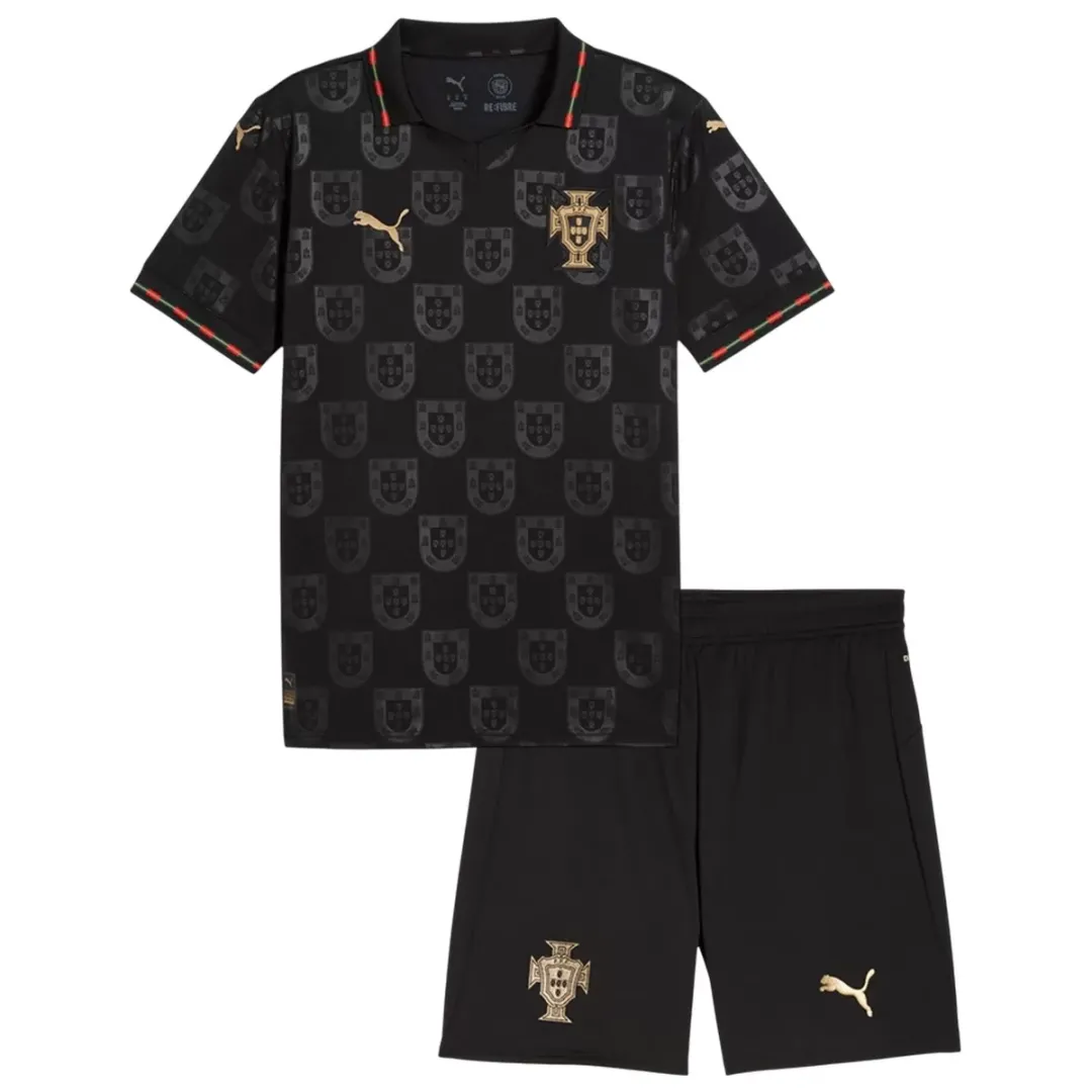 Puma Portugal Black Panther Soccer Kit