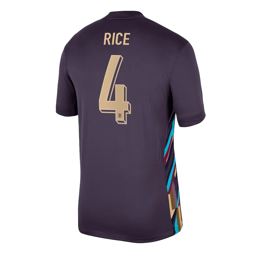 Declan Rice #4 England Away Jersey EURO 2024