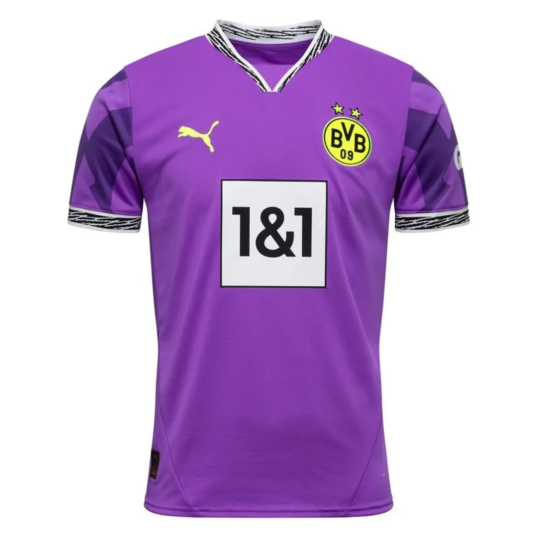 BVB Dortmund Purple Goalkeeper Jersey