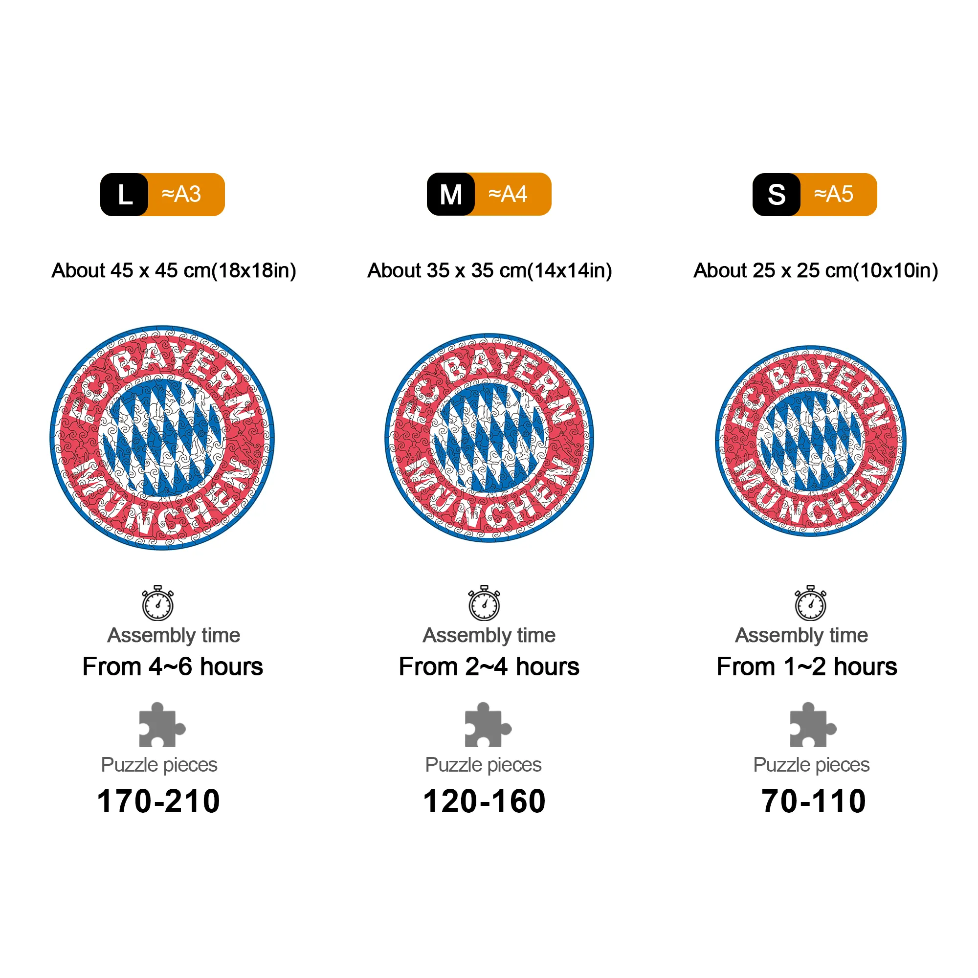 Bayern Munich Wooden Puzzle - Image 5