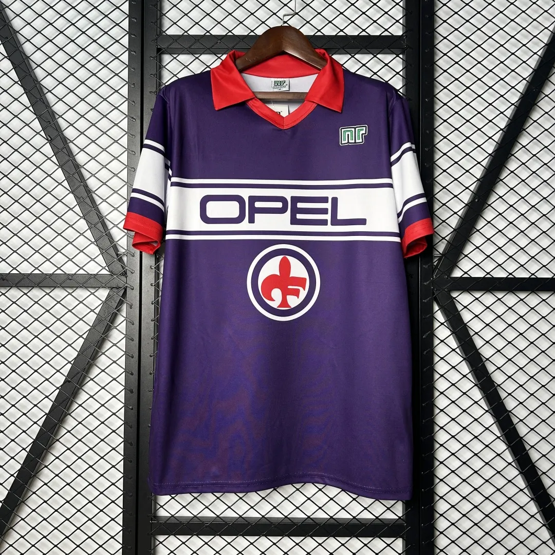Fiorentina Retro Home Jersey - Image 3