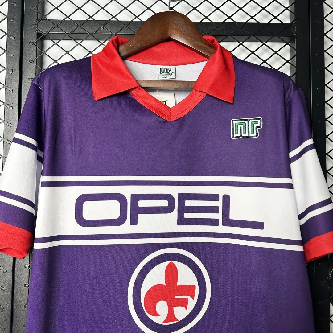 Fiorentina Retro Home Jersey - Image 4