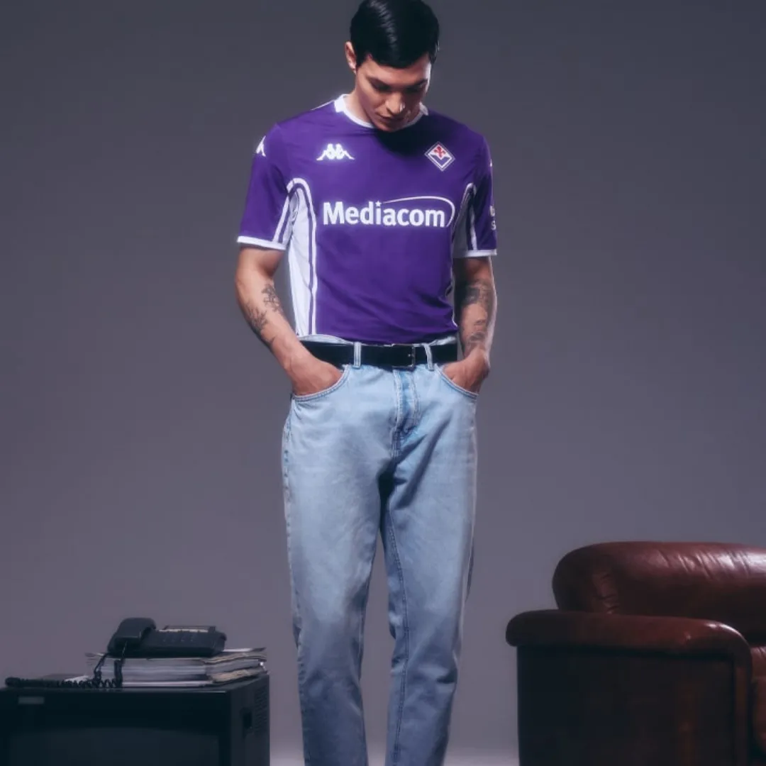 Kappa Fiorentina Soccer Jersey - Image 5