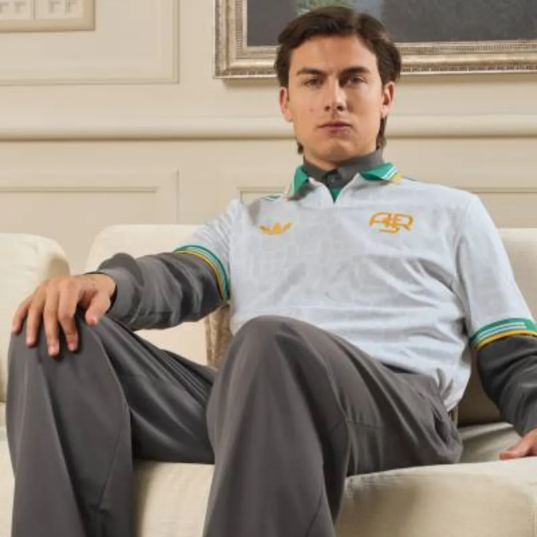 Adidas AS Roma Football Jersey - Image 5