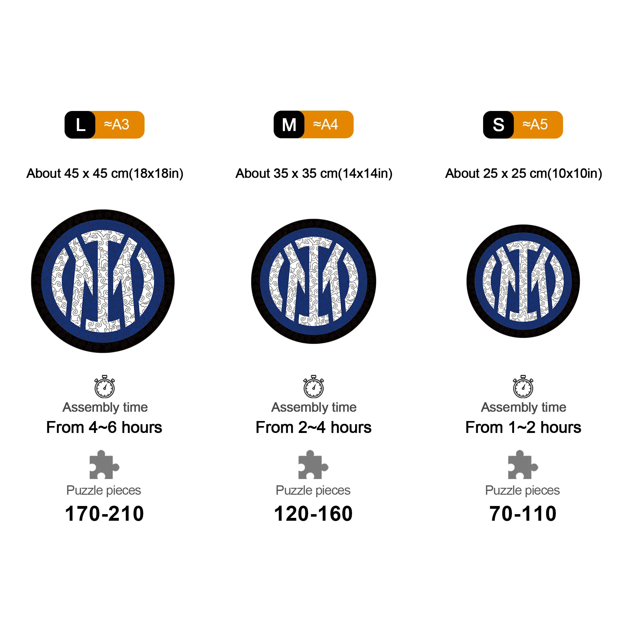 Inter Milan Wooden Puzzle - Image 5