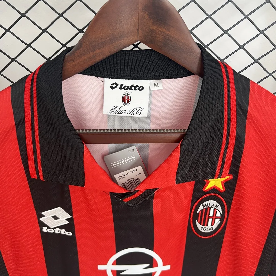 Lotto AC Milan Football Jersey - Image 3