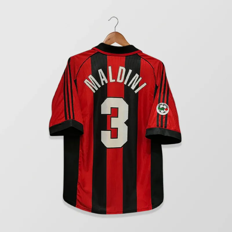AC Milan Retro Soccer Kit - Image 3