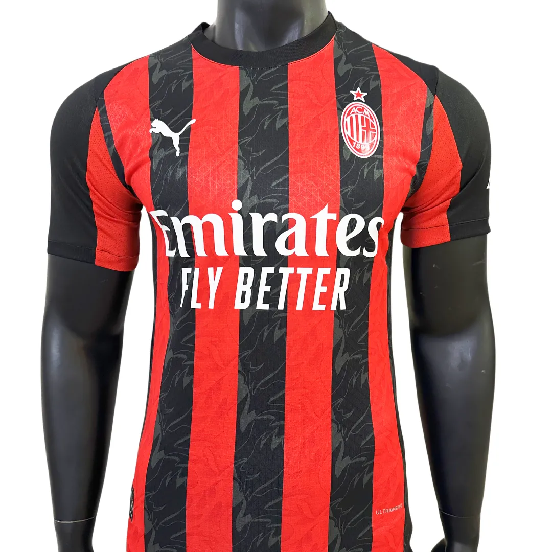 AC Milan Home Match Jersey - Image 3