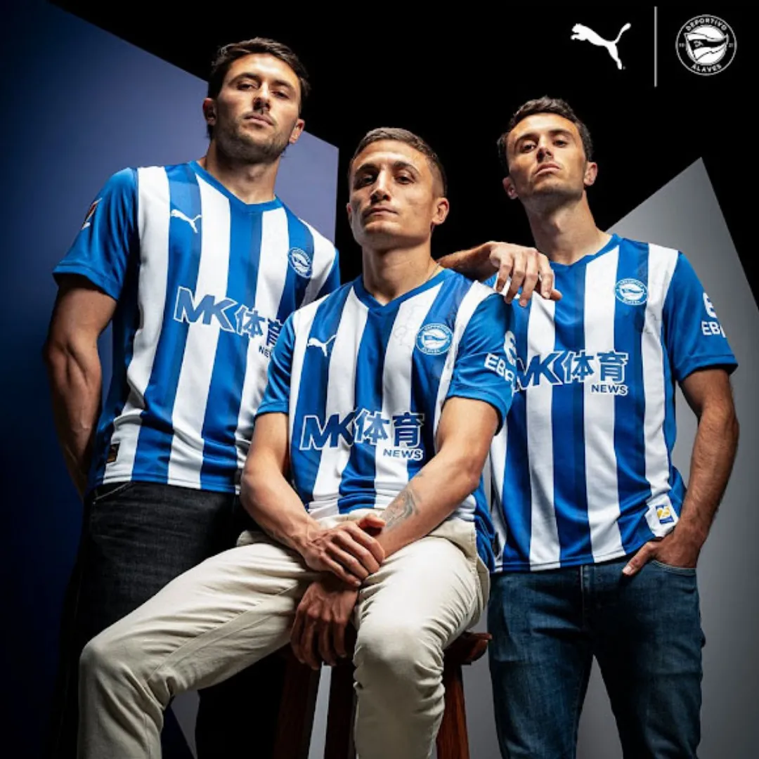 Puma Alavés Home Soccer Jersey - Image 3