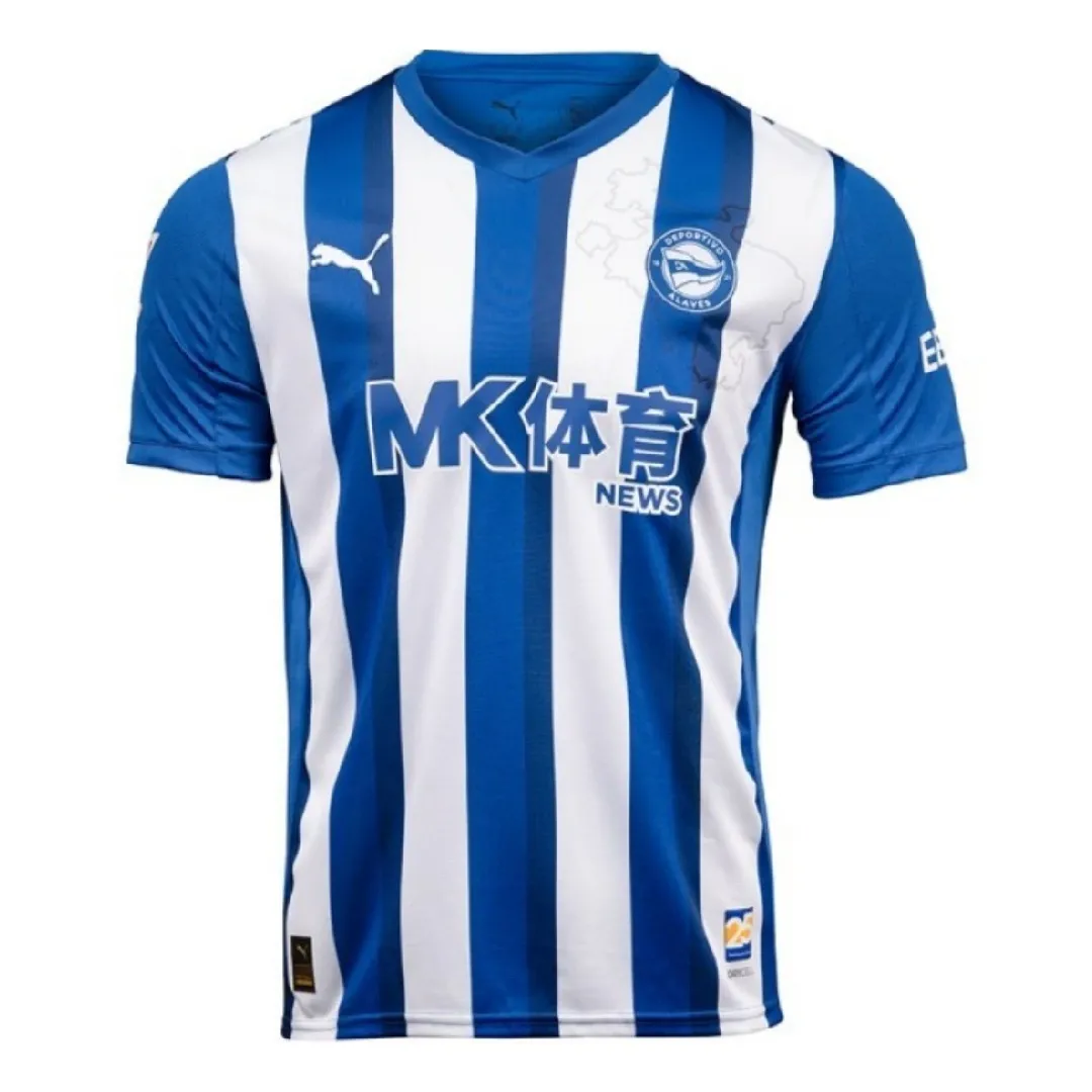Puma Alavés Home Soccer Jersey
