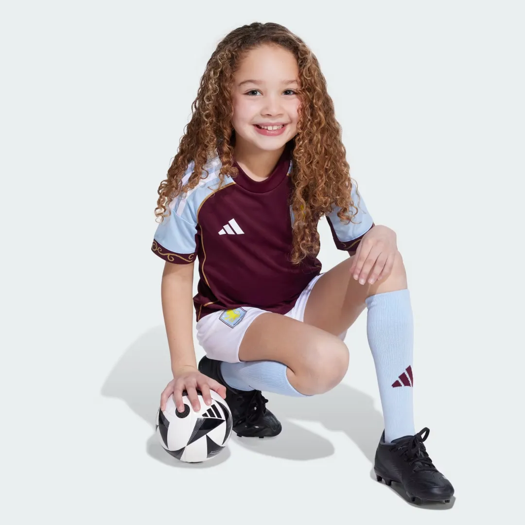 Aston Villa Kids Home Kit - Image 6