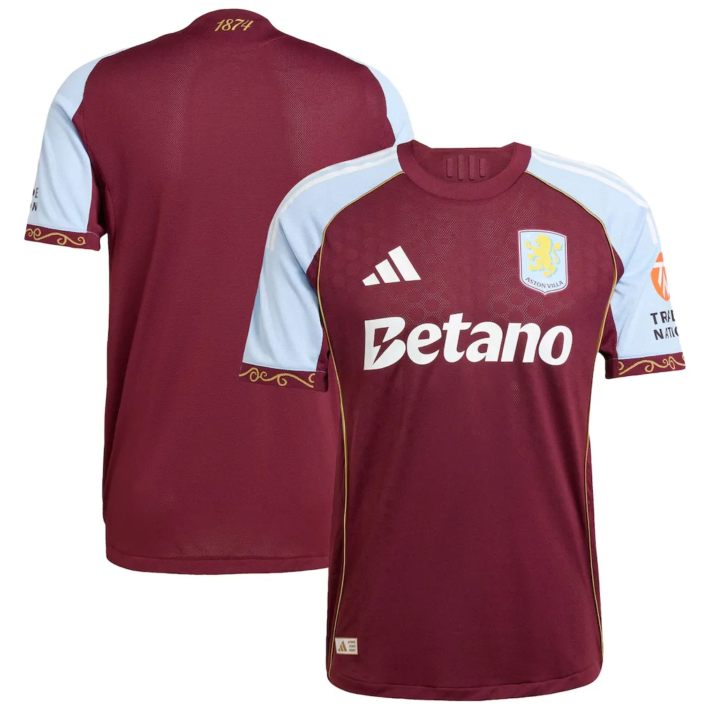 Alternative view of Aston Villa Home Jersey