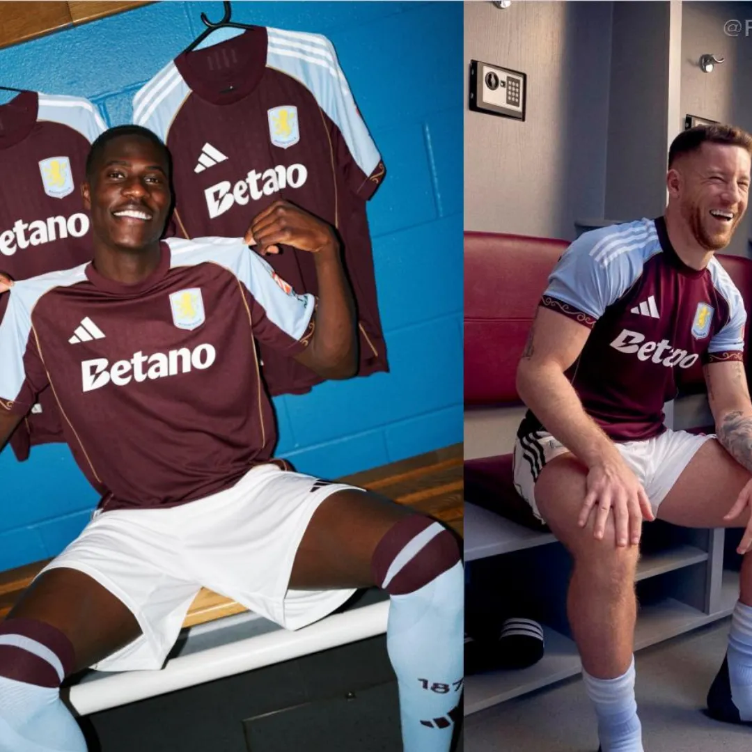 Aston Villa Home Jersey - Image 4