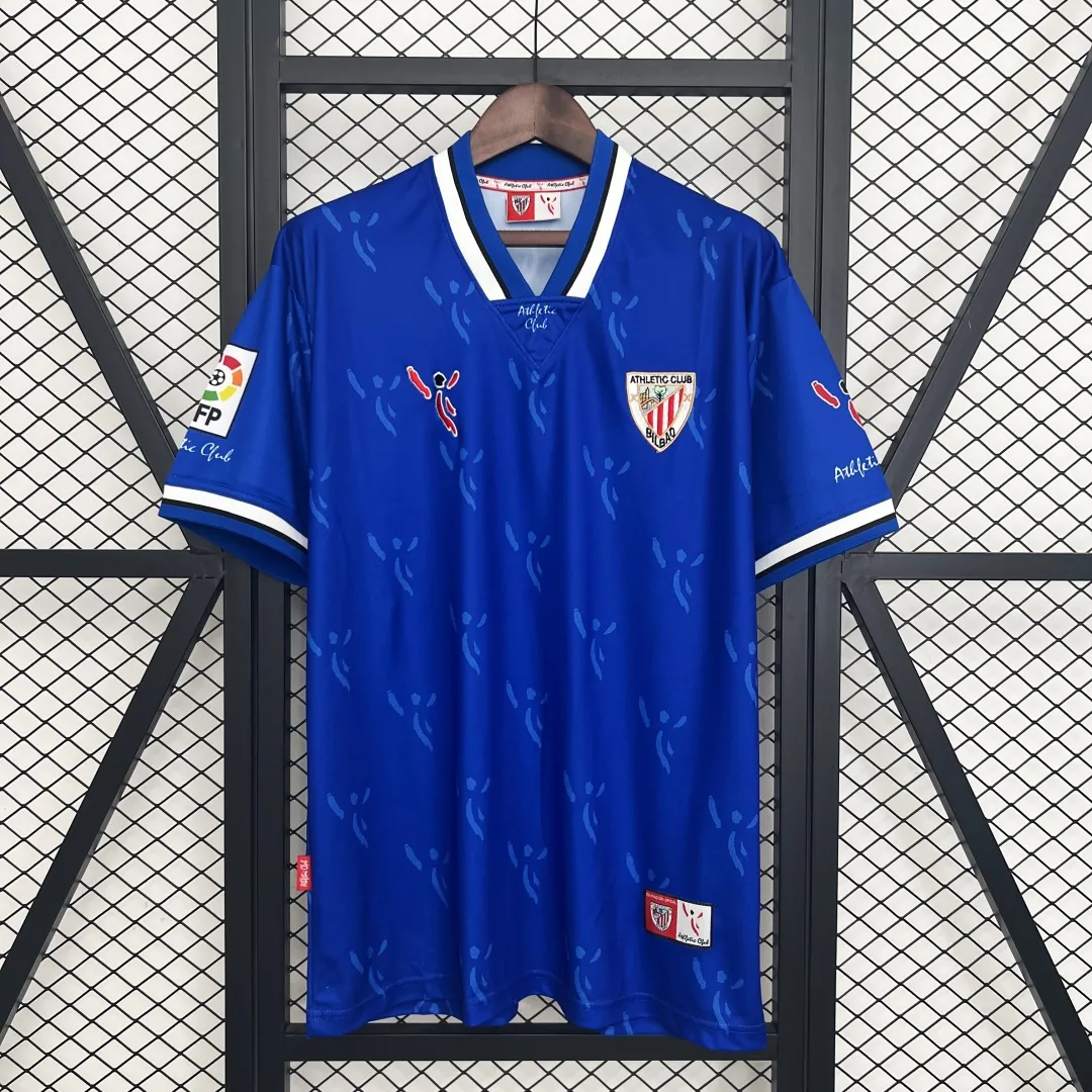 Alternative view of Athletic Bilbao Retro Away Jersey