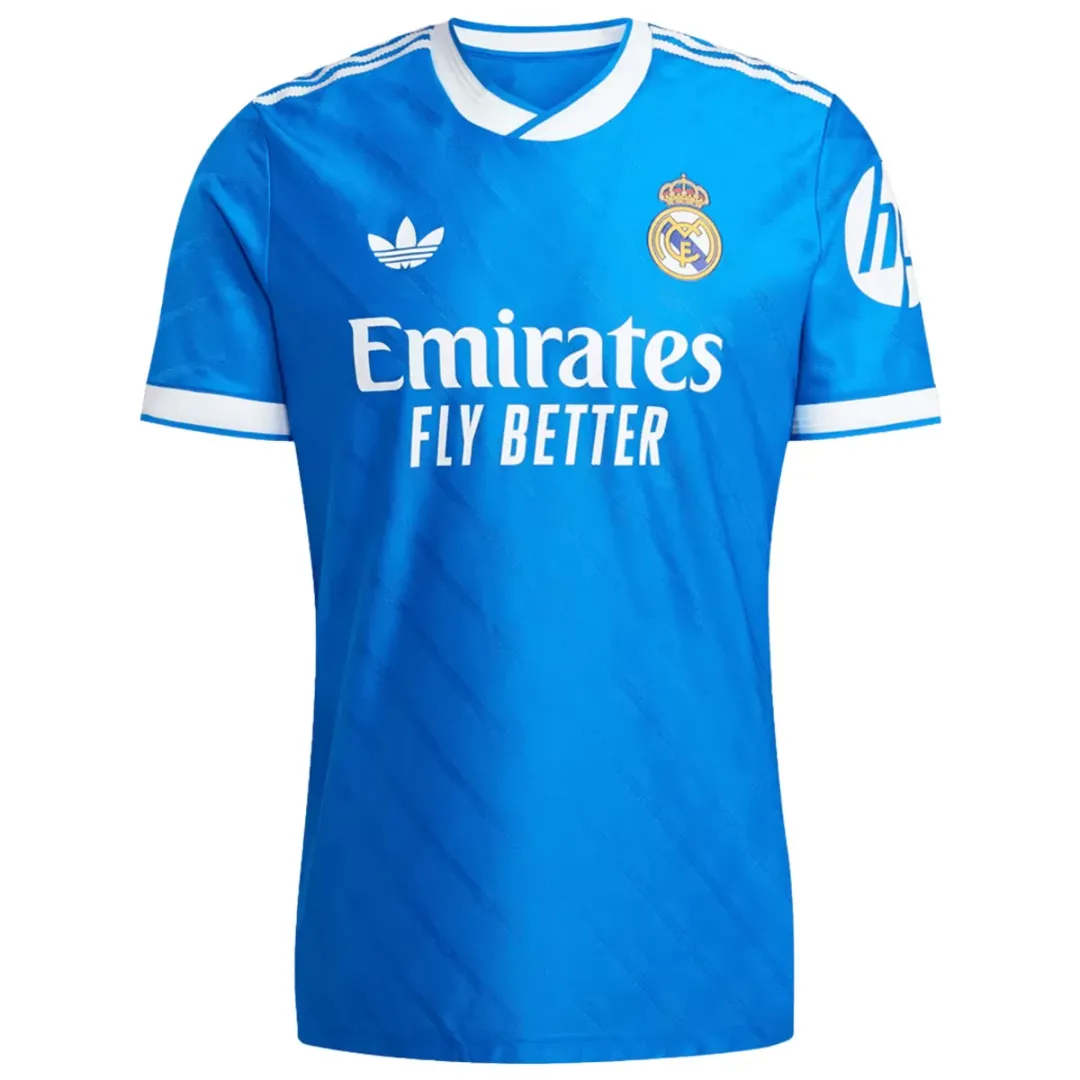 Real Madrid Blue Football Jersey