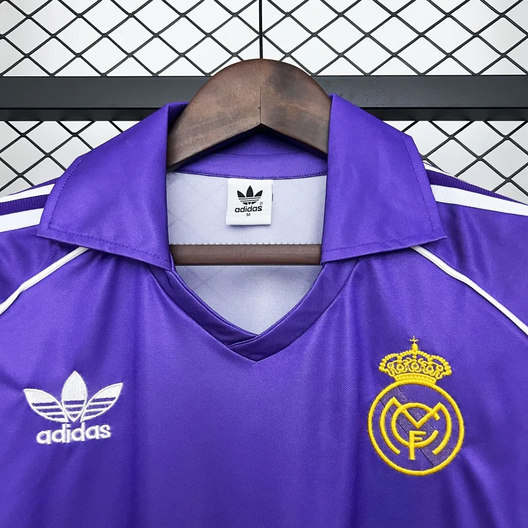 Adidas Real Madrid Retro Football Jersey - Image 3