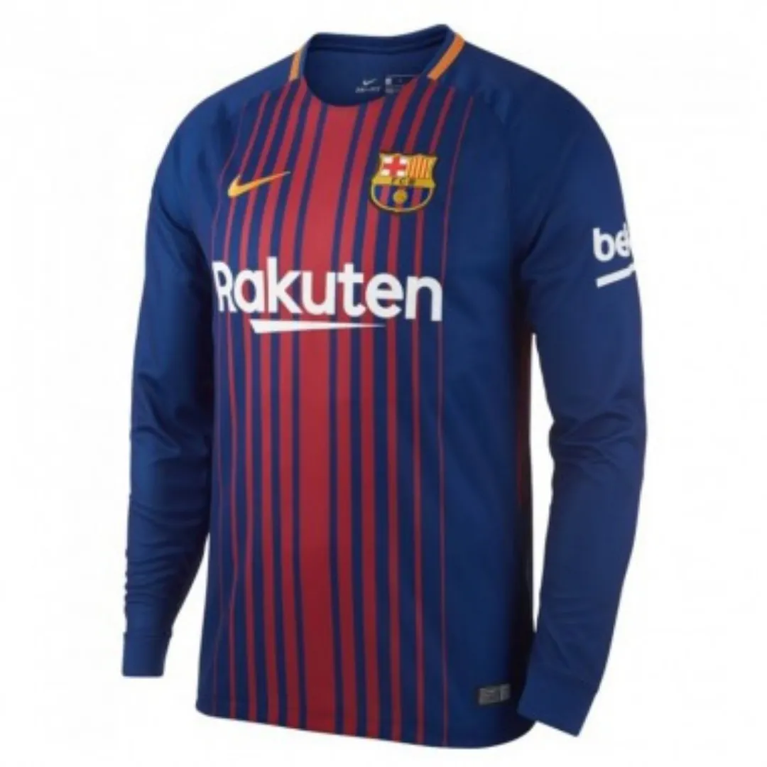 Barcelona Long Sleeve Soccer Jersey