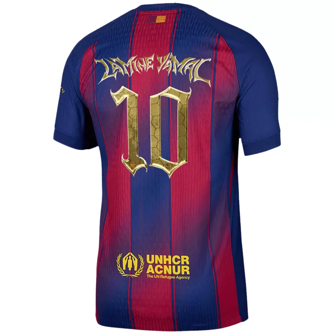Barcelona Lamine Yamal 10 Player Jersey